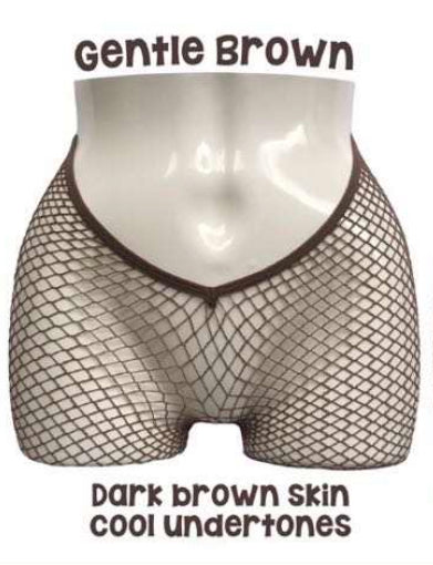 V-Cut Glitter Fishnets