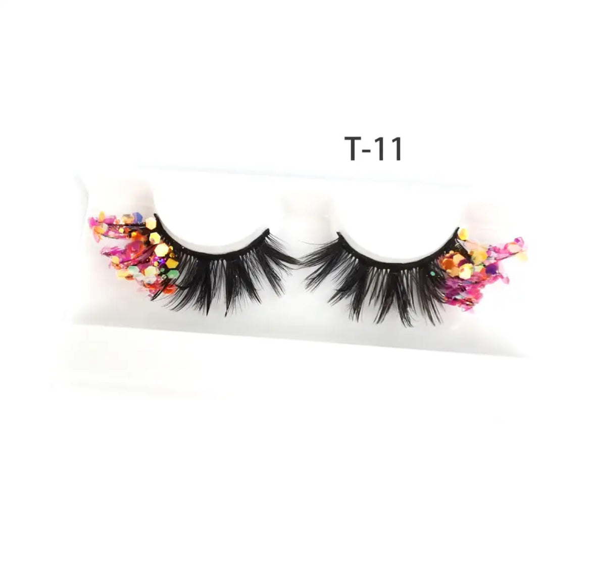 Coloured Eyelashes